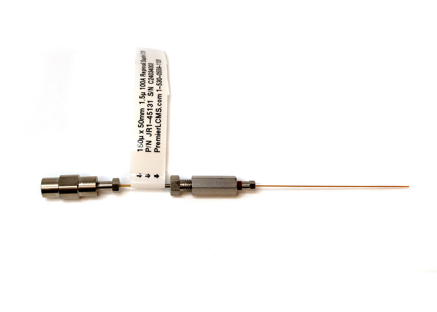 150u ID x 50mm 1.5u 100A Reprosil Saphir C18 P/N JR1-45131