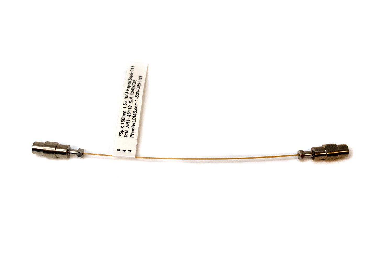 Stellar XHT1 - 75u ID x 80mm 1.5u 100A Reprosil Saphir C18 P/N AR1-45118